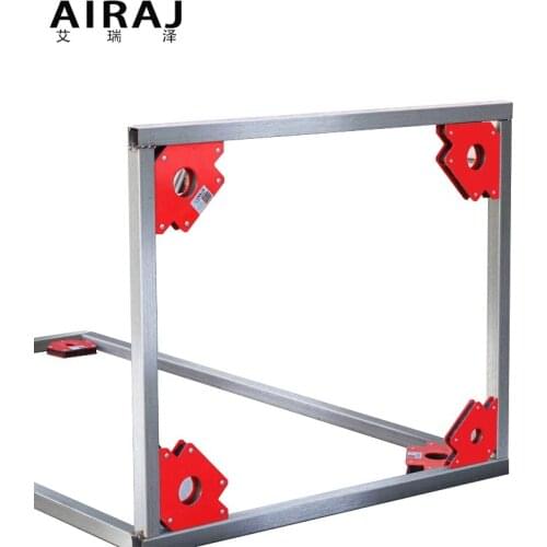 AIRAJ Heavy Welding Fixer Magnetic Welding Fixer Triangle/Polygon/Multi-Specification Magnet Positioner Auxiliary Locator Tools