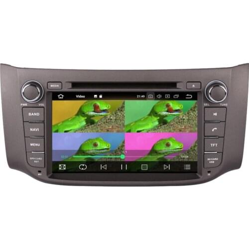 Android 8.0 Octa Core Car Radio Stereo with Bluetooth For Nissan Sylphy/Sentra/B17/Pulsar 2012-2016 Car GPS Navigation Wifi DAB