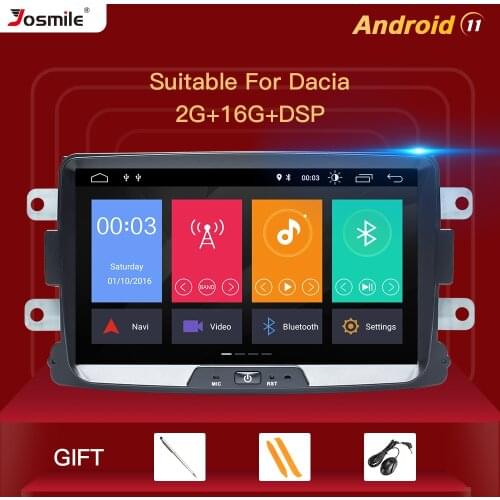 IPS 1 din Android 11 Car Multimedia For Dacia Lodgy Logan Duster Sandero Renault Captur/Lada/Xray Radio Stereo GPS Navigation