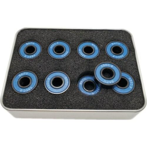 Free shipping skating bearing ABEC-9 22*8*7 mm 16 pieces per lot