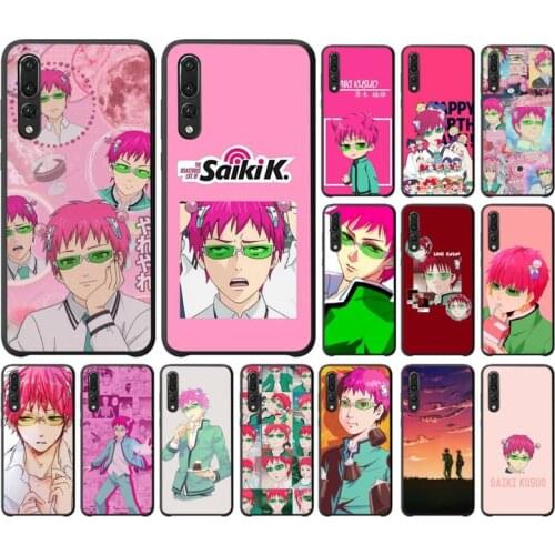 MaiYaCa The Disastrous Life of Saiki K Saiki Kusuo Phone Case For Huawei P10 20 30 40 lite pro Psmart2019 Mate 10 20 lite pro