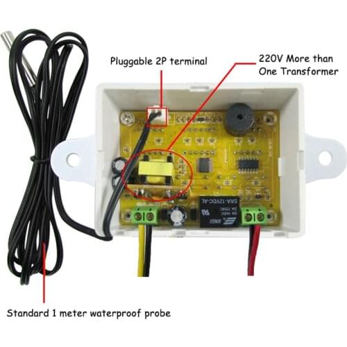 Digital Temperature ControllerSTC-3008 Thermoregulator 12V 24V 110V 220V NEW PREDUCT