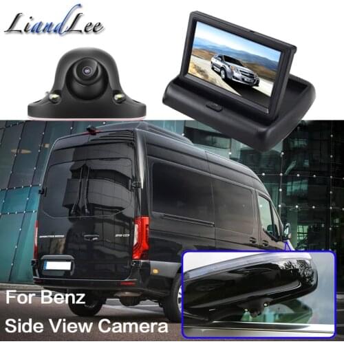 For Mercedes Benz Sprinter Parking assist Camera Image Car Night Vision HD Front Side Rear View CAM Right Blind Spot Camera