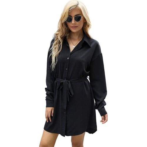 Модные платья-рубашки LARCI China At AliExpress