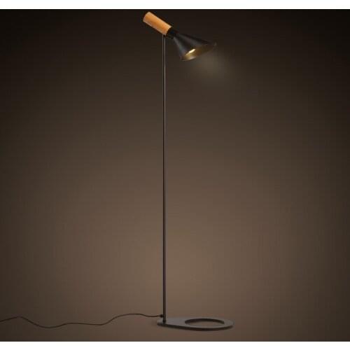 American Countryside Vintage Style Personality Long Arm Floor Lamp Study Room Light Foyer Light Bedroon Light Free Shipping