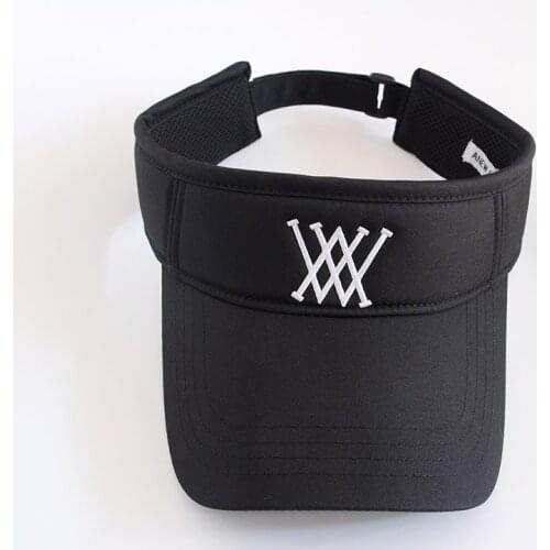 New Adjustable Golf Hat Without Top Caps Outdoor Sport Face Golf Hats Cotton Cap Colorful -40