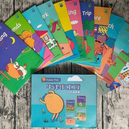 12 Volumes Oxford Poteto Pals Oxford Book Reading Tree Biff Chip & Kipper Manual Help Children Read English Story Picture Books