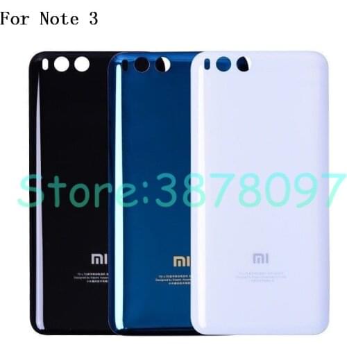 Original For XiaoMi Mi Note 3 Note3 Battery Case Bateria Back Case Cover Replacement For XiaoMi Mi Note 3 Mobile Accessories