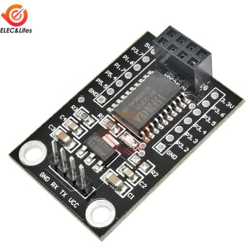 STC15F204 + NRF24L01 Interface Wireless driver Board Wireless Development Board microcontroller 5V On-board AMS1117-3.3 chip