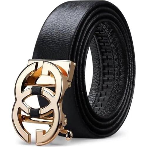 Top Luxury Vintage Designer Brand Cowhide Belt Men High Quality Women Genuine Real Leather Dress GG Strap for Jeans Waistband