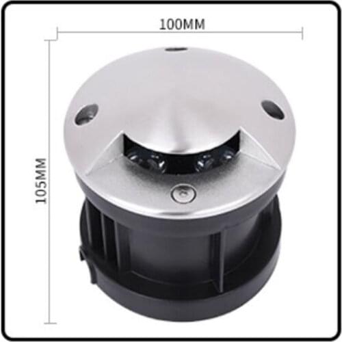 Led underground lights project outdoor spotlights outdoor waterproof shot tree light square floor lamp lawn lamp buried lights