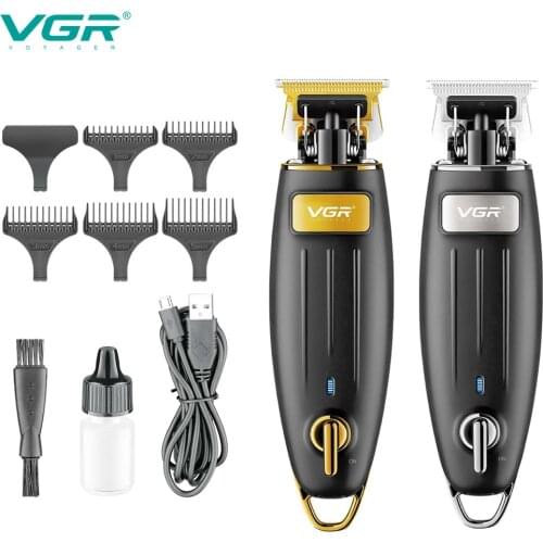 VGR Men’s Professional Hair Trimmer Electric Hair Clipper Beard Trimmer Rechargable Hair Cutting Machine Hair Cutting Tools