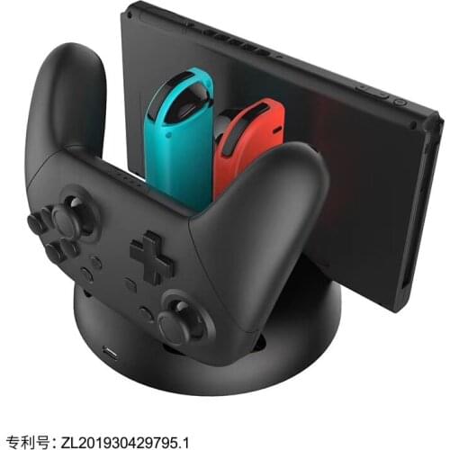 For Nintend Switch Controller Charger Charging Dock Station For Nintendos Swicth Joycon NS Pro Controller & For Switch Lite