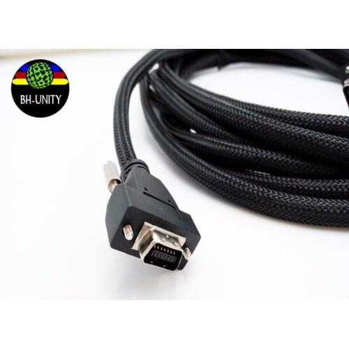 Factory price DX5 high density cable (6Meter) for allwin infiniti phaeton solvent printer machine