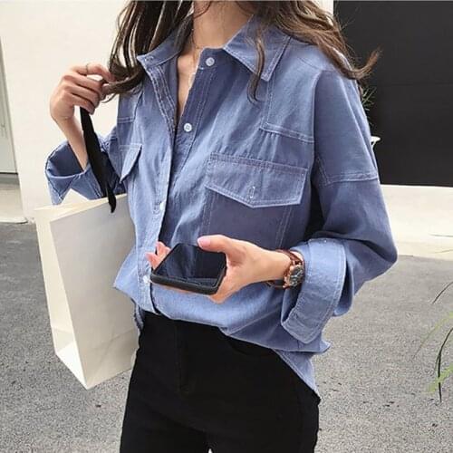 Women Spring Autumn Style Blouses Shirts Lady Casual Long Sleeve Turn-down Collar Blusas Tops ZZ0408