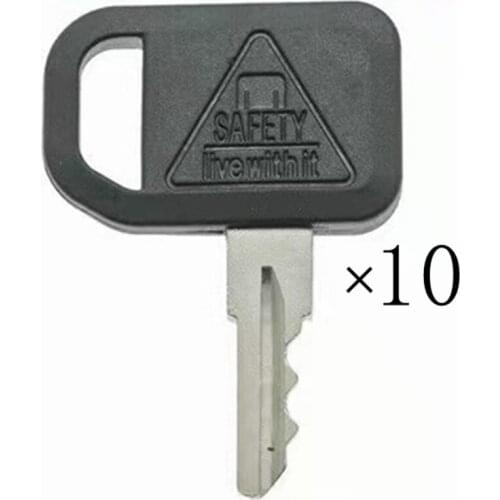 10 Pc Ignition Key AM131841 For John Deere Mower F925 F525 F735 F680 F510 F725