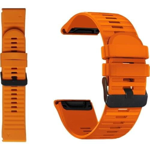 26 22mm Silicone Watchband for Garmin Fenix 6X 6 6s 5X 5 5S 3HR Forerunner 935 Watch 20mm Quick Release Easyfit Wr3 HR Wristband