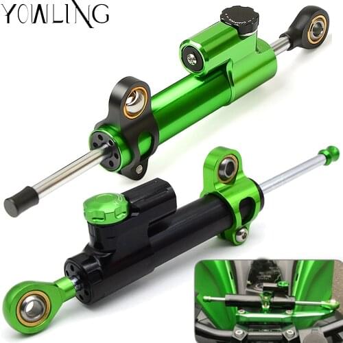 CNC Aluminum Motorcycle Accessories Damper Steering Stabilize Safety Control For kawasaki Ninja400 ninja 400 Z400 ZX-4R ZX4R