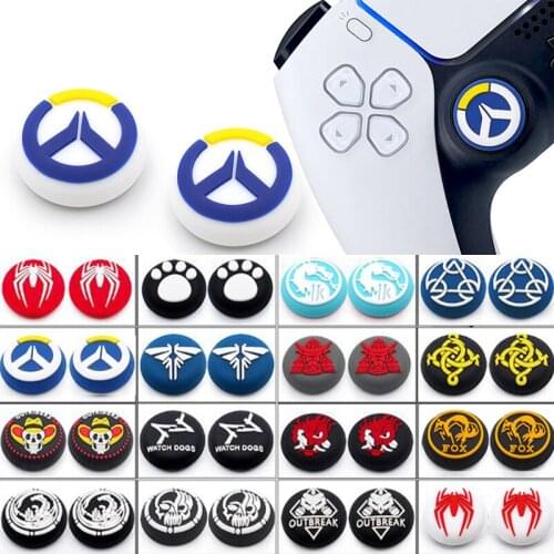 Thumb Stick Grip Cap Thumbstick Joystick Cover Case For Sony Dualshock 5/4/3 PS5 Slim Xbox Series X 360 NS Switch Pro Controller