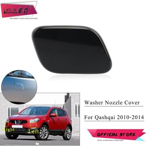 ZUK Head Lamp Washer Sprayer Cover No Painted For Nissan J10 For Qashqai / Dualis 2010-2014 Not For Asian Version