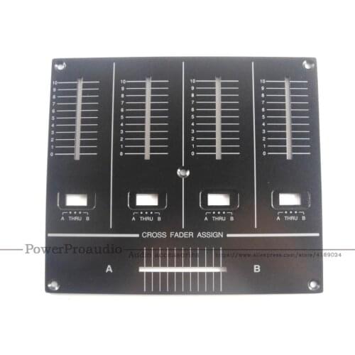 DNB1155 Metal Control Panel Black Faceplate For Pioneer DJM-700-K
