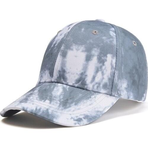Summer adult outdoor casual tie dye printed hat Men and women Leisure sport Trucker hats Baseball caps