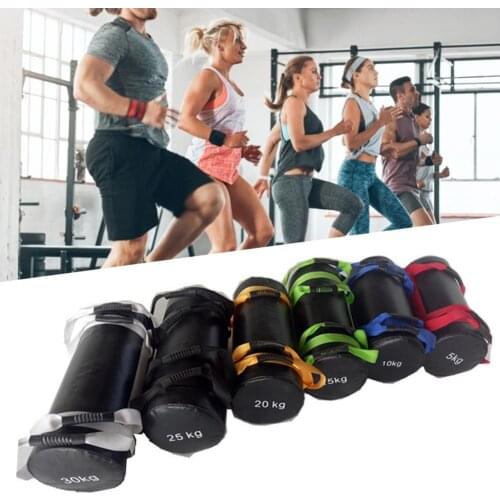 Sandbag Weight Training Bag Heavy Duty Workout Sandbag Fitness Exercise Equipment For Muscle Training Tool 10/15/20/25/30Kg