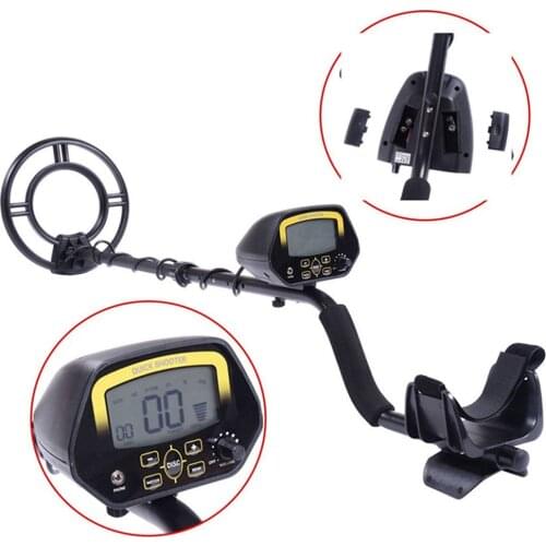 YUEWO Ferrous Metal Discrimination Metal Detector High Accuracy Metal s Adjustable Detector with Lcd Screen