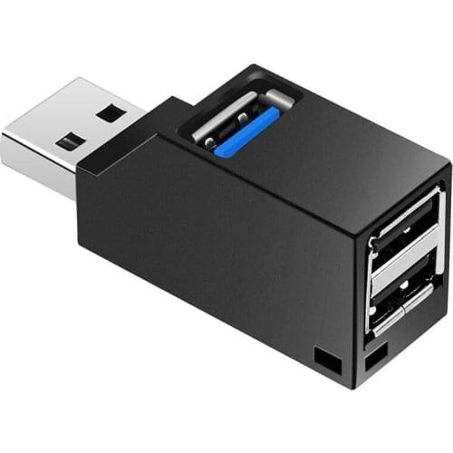 Mini USB 2.0/3.0 Hi-Speed Multi Port USB Hub Splitter Hub Adapter For PC Computer For Portable Hard Drives PC Accessories