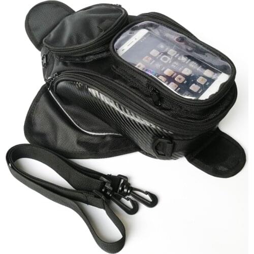 Motorcycle Oil Tank bags 5.9" View Touch Screen Waterproof Magnetic saddle bag for Iphone6 6plus Samsung Glaxy S3 S4 GPS GPRS