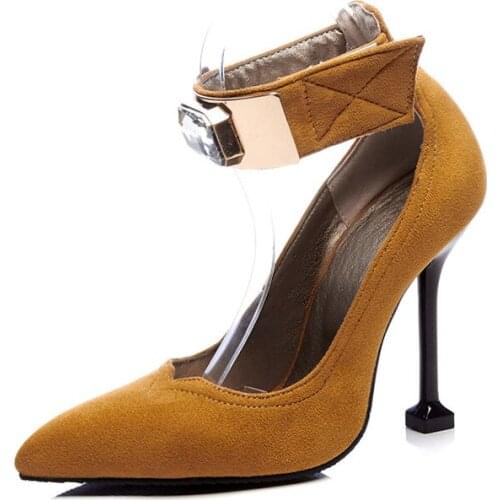 18 years spring new single shoes pointed with super sexy stilettos ultra-high 40 1832-48 female shoes