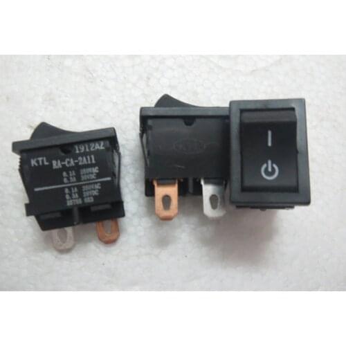 Original new 100% RA-CA-2A11 0.1A250VAC 0.3A30VDC 2pin 2gear rocker switch