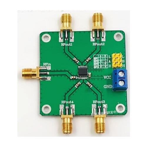 RF single-pole four-position switch switch 1-3000MHz