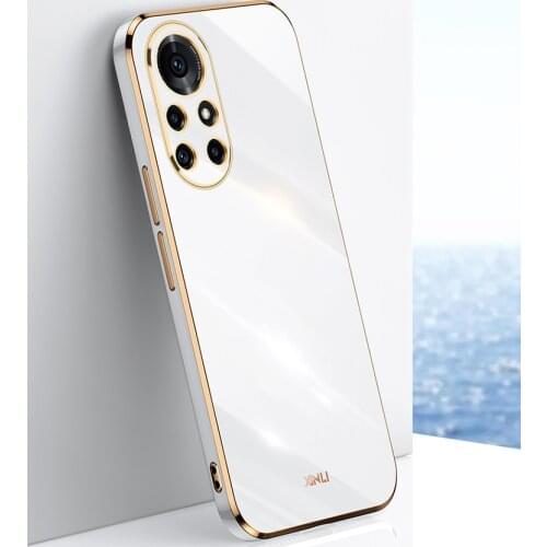 Luxury Plating Electroplated Frame Phone Case For Huawei Nova 3i 5 5i 6 7 8 Pro SE Soft Cameria Protector Back Cover