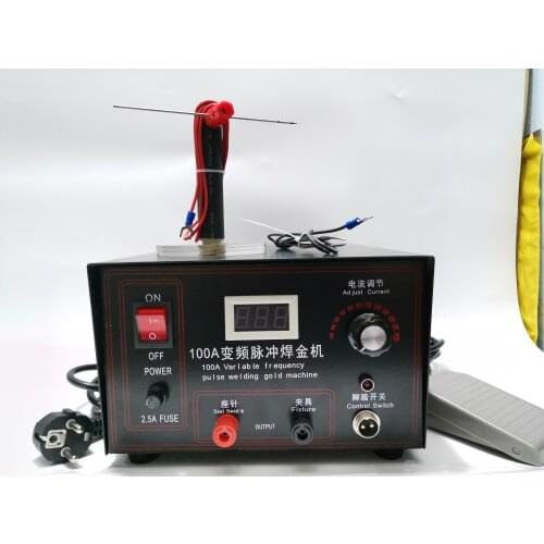 100a Pulse Spot welding hand-held spot welder welding machine necklace jewelry welding machine jewelry tools 110/220V