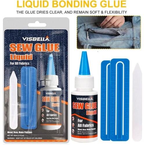 DIY Clothing Quick Repair Glue Can Wash Ironing Cloth Bonding Glue Clothing Manual Repair Glue Cloth Logo Paste Strong Adhesive