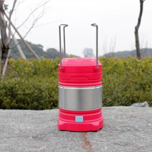 USB rechargeable bright camping light LED tent outdoor lights lanterns for outdoor lighting18650/AA mobile power bank