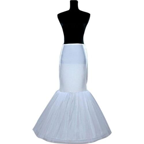 High Quality Mermaid Wedding Bridal Petticoat Underskirt Crinolines Adult for Wedding