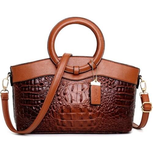 Women Bags Luxury Handbag High Quality Fashion Alligator Shoulder Bags Designer Messenger Bag Crossbody Bags for Women Pu Totes
