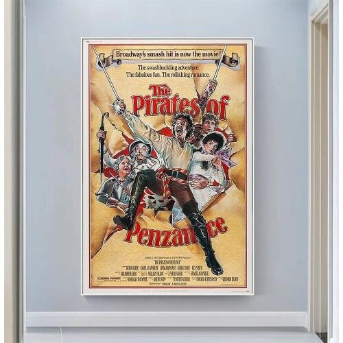 CP1157 The Pirates of Penzance Classic Hot Movie Print Silk Fabric Poster Indoor Wall Art Decor Gift