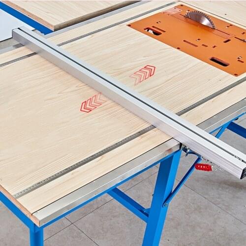 For Flip saw Electric Circular Saw Cutting Machine Aluminum Guide Ruler Fixing Clip Fixture Wood Board clamp Woodworking Tool