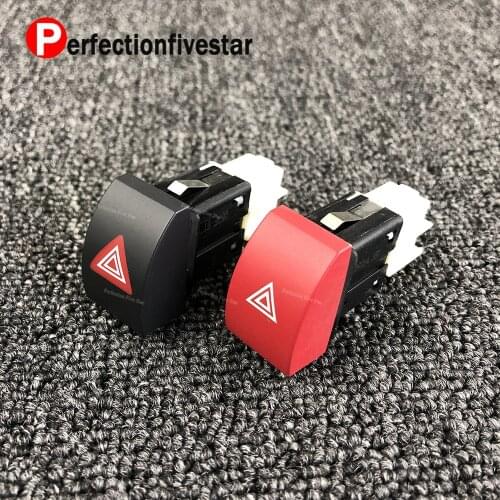For Skoda Octavia 2007 2010 2008 2011 2012 2014 Black Emegency Hazard Warning Flash Switch Button 1ZD953235A 1Z0953235B