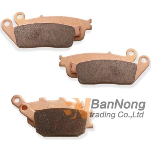 Motorcycle metal sintering brake pads For Kawasaki Z650 Ninja650 EX650 2017