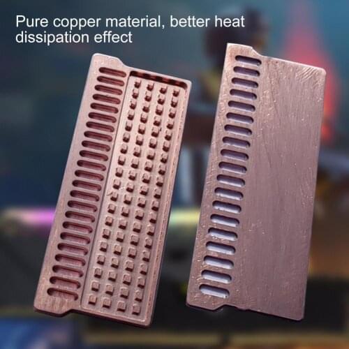 Memory Module Heat Dissipation Pure Copper Heatsink Cooler Radiator for Laptop Notebook Computer
