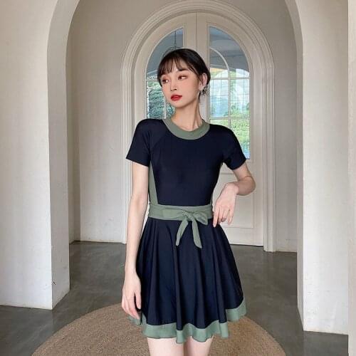 Monokini Swimsuit One Piece Womens Rash Guard Women Swimming Trikini Woman Rashguard For Surfing Female Fairy Fan 2022 New Sexy