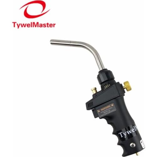 Mapp Torch Ignition Flame Brazing Gun CGA600 Burner Blowtorch Welding Quenching HVAC Plumbing Propane Gas Welding Torch