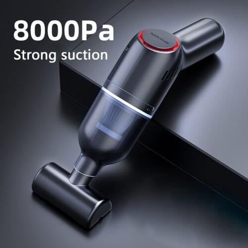 Mini Handheld Car Vacuum Cleaner Wireless Wet Dry Dual Use High Power Strong Suction Portable Car Vacuum Cleaner Automotive Good