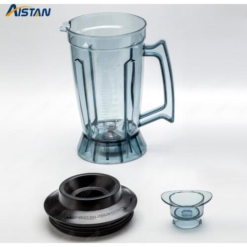 Glass Jar Bottle Cup + Cover + Cap + Blade Set Spare Parts for blender Mixer #A7400