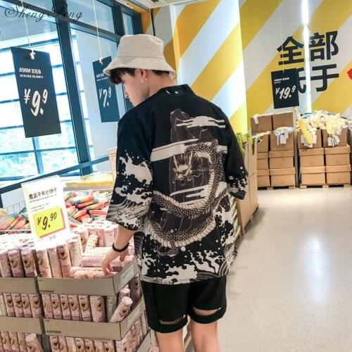 Traditional japanese mens clothing yukata men traditional japanese kimonos traditional chinese clothing for men G007