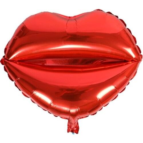 Sexy Lips Foil Balloons Kids Toys Birthday Party wedding decoration Helium Balloons Birthday Party Supply